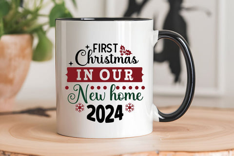 First Christmas In Our New Home 2024 SVG Angelina750 