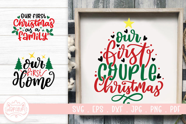 First Christmas Quotes SVG Cut File SVG dapiyupi store 