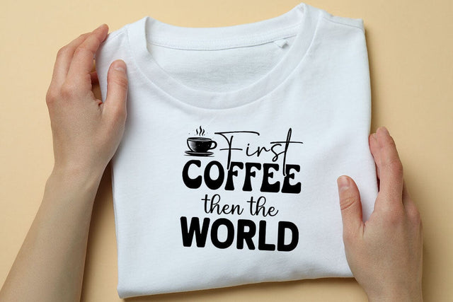 First coffee then the world SVG Angelina750 