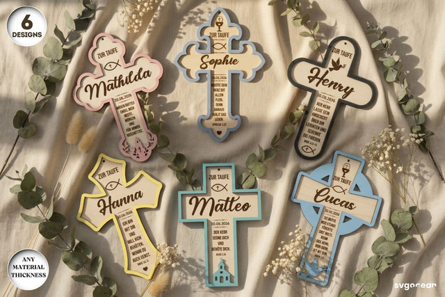 First Communion Crosses SVG Bundle SVG SvgOcean 