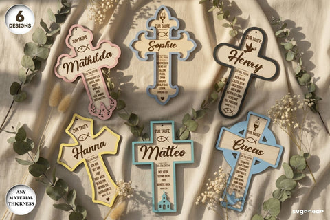 First Communion Crosses SVG Bundle SVG SvgOcean 