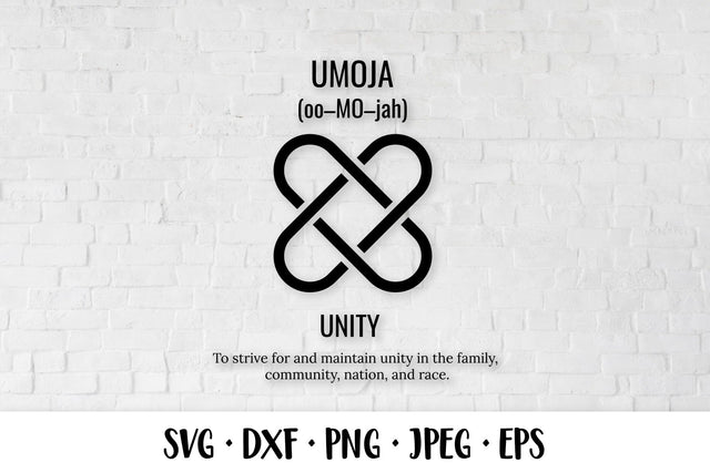 First day of Kwanzaa SVG. Seven Principles of Kwanzaa SVG LaBelezoka 