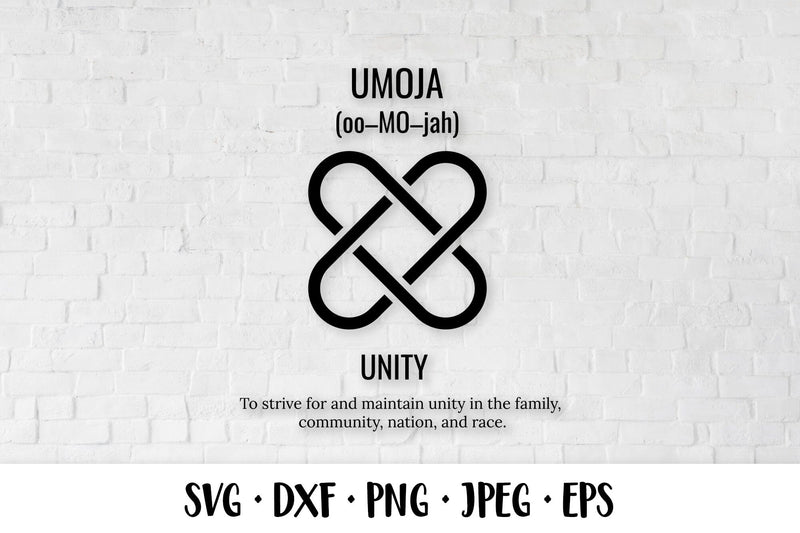 First day of Kwanzaa SVG. Seven Principles of Kwanzaa SVG LaBelezoka 