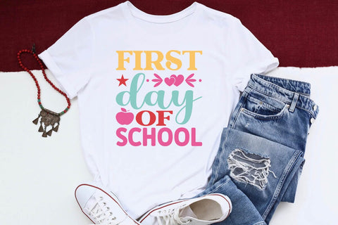 First day of school SVG Angelina750 