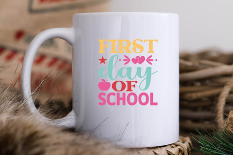 First day of school SVG Angelina750 