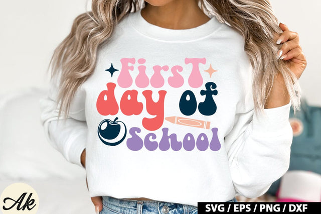 First Day Of School SVG Design SVG akazaddesign 
