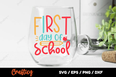 First day of school SVG Design SVG Designangry 