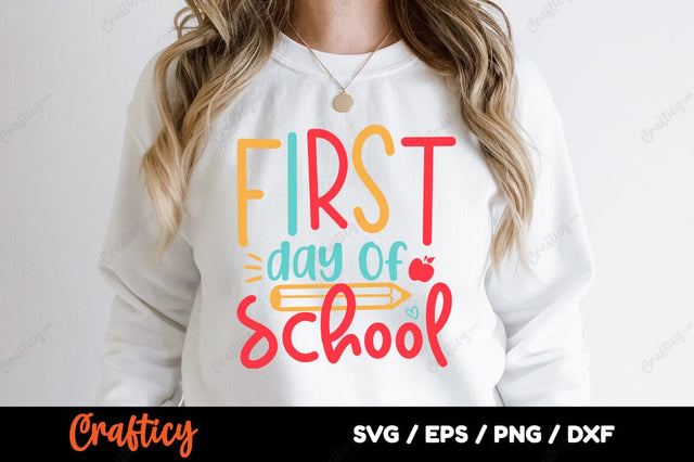 First day of school SVG Design SVG Designangry 