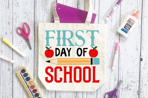 First day of school Svg Design SVG Regulrcrative 