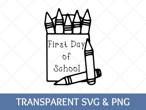 First Day Of School SVG | School PNG SVG Paige Cole Studio 