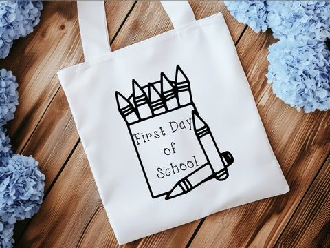 First Day Of School SVG | School PNG SVG Paige Cole Studio 