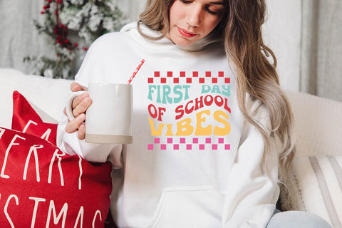 First day of school vibes SVG Angelina750 