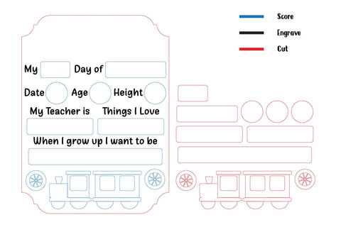 First Day School Board, Dry Erase School Board SVG zafrans studio 