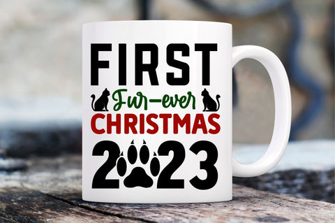 first fur-ever christmas 2023 SVG Design SVG Regulrcrative 