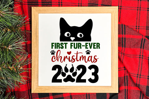 first fur-ever christmas 2023 SVG Design SVG Regulrcrative 