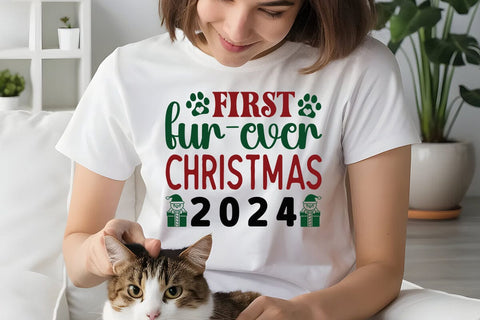 first furever christmas 2024 SVG Angelina750 