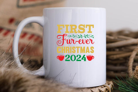 First Furever Christmas 2024 SVG Angelina750 