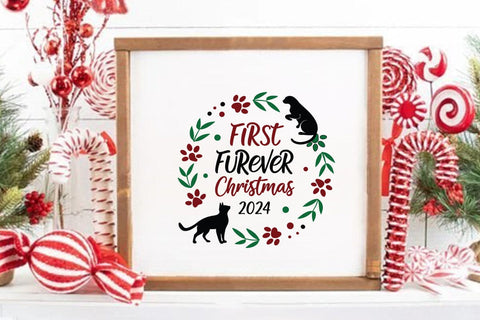 First Furever Christmas 2024 SVG Angelina750 