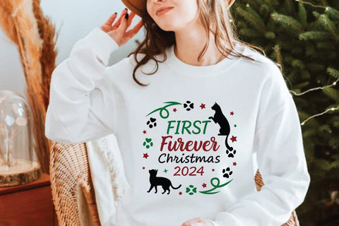 First Furever Christmas 2024 SVG Angelina750 