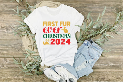 First Furever Christmas 2024 SVG Angelina750 