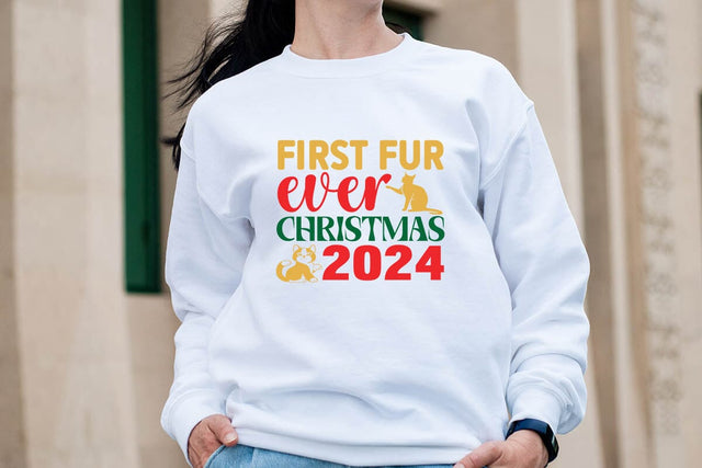 First Furever Christmas 2024 SVG Angelina750 