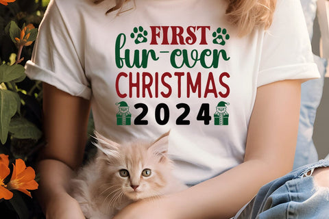 first furever christmas 2024 SVG Angelina750 