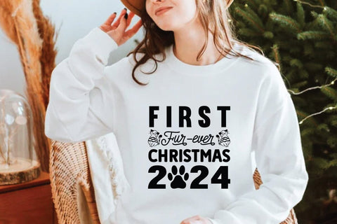 First Furever Christmas 2024 SVG Angelina750 
