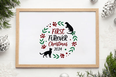 First Furever Christmas 2024 SVG Angelina750 