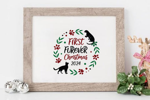 First Furever Christmas 2024 SVG Angelina750 