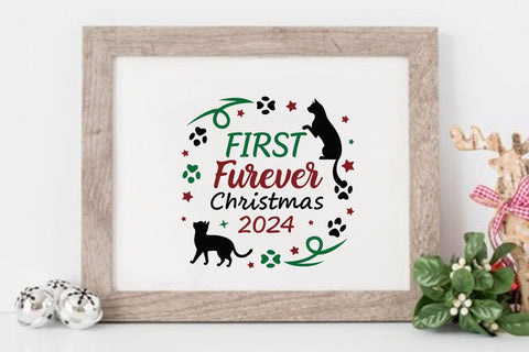 First Furever Christmas 2024 SVG Angelina750 