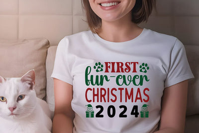 first furever christmas 2024 SVG Angelina750 