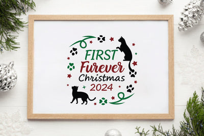 First Furever Christmas 2024 SVG Angelina750 