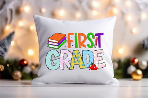 First grade PNG Design Sublimation Designangry 