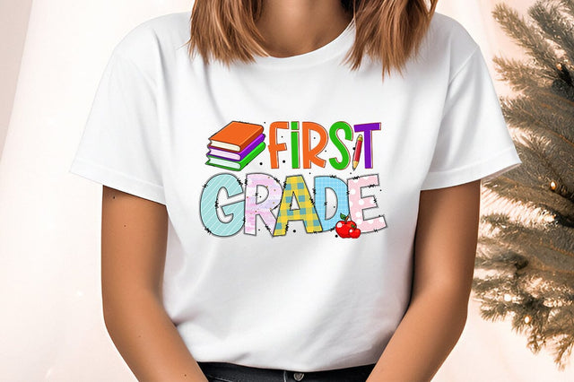 First grade PNG Design Sublimation Designangry 