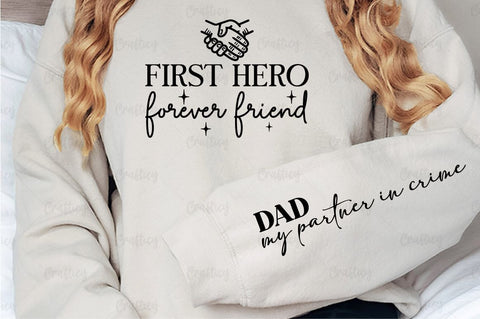First hero forever friend Sleeve SVG Design SVG Designangry 