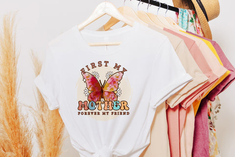 First My Mother - Mother's Day Sublimation Sublimation CraftLabSVG 