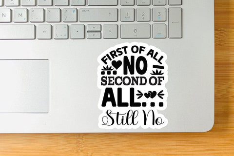 First of All No Second of All Still SVG Angelina750 