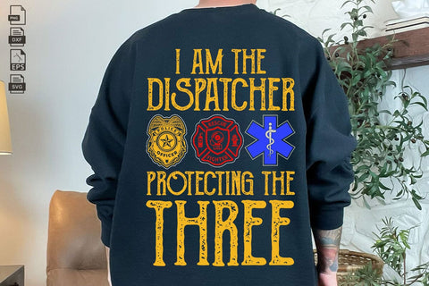 First Responders Hero Flag Nurse EMS Police FireFighter Military Vector T shirt Design SVG DesignDestine 