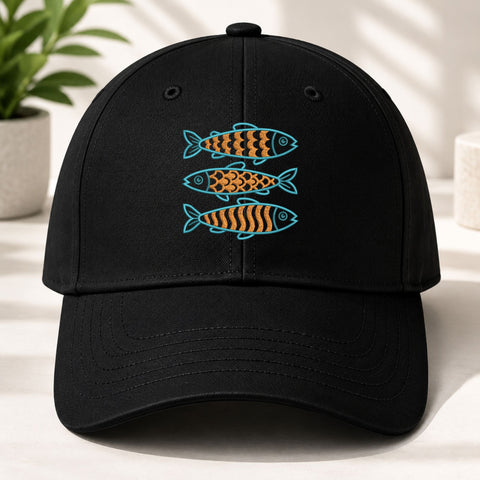 Fish Trio Machine Embroidery Design – Coastal Fish Embroidery File, Nautical Ocean Fish Pattern Embroidery/Applique DESIGNS PatternFeed8 