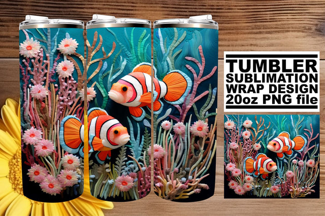 Fisherman's Paradise Tumbler Wrap Sublimation afrosvg 