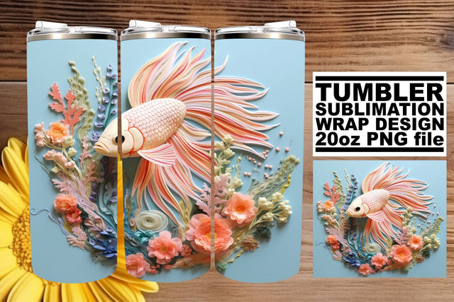 Fishermen's Dream Tumbler Wrap Sublimation afrosvg 