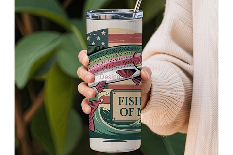 Fishers of Men 20oz Tumbler Wrap Sublimation DesignSVG 
