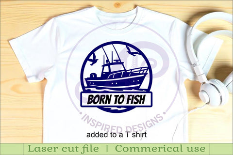 Fishing boat name wall art sign, SVG personalized sign SVG APInspireddesigns 