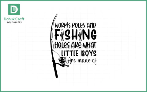 Fishing Boys SVG – Sweet & Outdoorsy Fishing Boys SVG PNG & EPS V19 SVG dahukdesign 