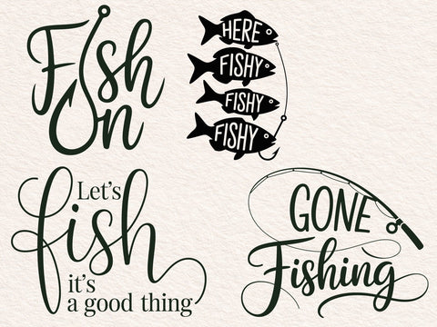 Fishing Funny Quotes, Fish Silhouette, Fishing Saying Svg,Fish Cricut SVG DesignDestine 