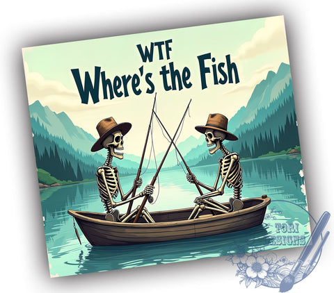 Fishing is My Therapy 20oz Skinny Tumbler PNG, Funny Fishing Tumbler Sublimation Wrap, Straight & Tapered Tumbler Wrap, Instant Digital Download Sublimation ToriDesigns 