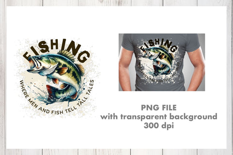 Fishing Lover PNG | Fishing Shirt PNG Sublimation Petunia Digital Design 