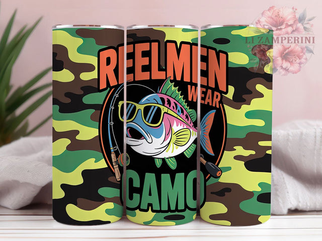Fishing Reel Camo Outdoor Sports Tumbler Wrap, Fishing Reel Design, 20oz Sublimation File, Men’s Camo Tumbler, Outdoor Sports Tumbler, Fish Lover Wrap, Digital Fishing Tumbler Sublimation Li Zamperini 