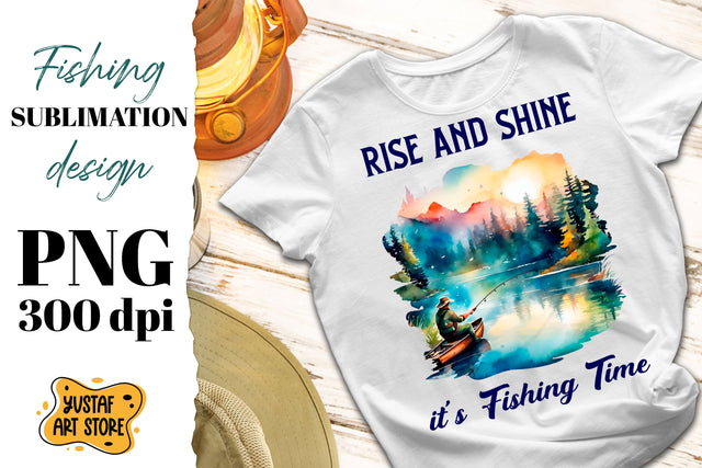 Fishing sublimation. Father's Day sublimation Sublimation Yustaf Art Store 