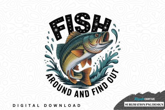 Fishing sublimation png design Sublimation Regulrcrative 